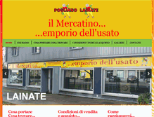 Tablet Screenshot of mercatinoemporio.com